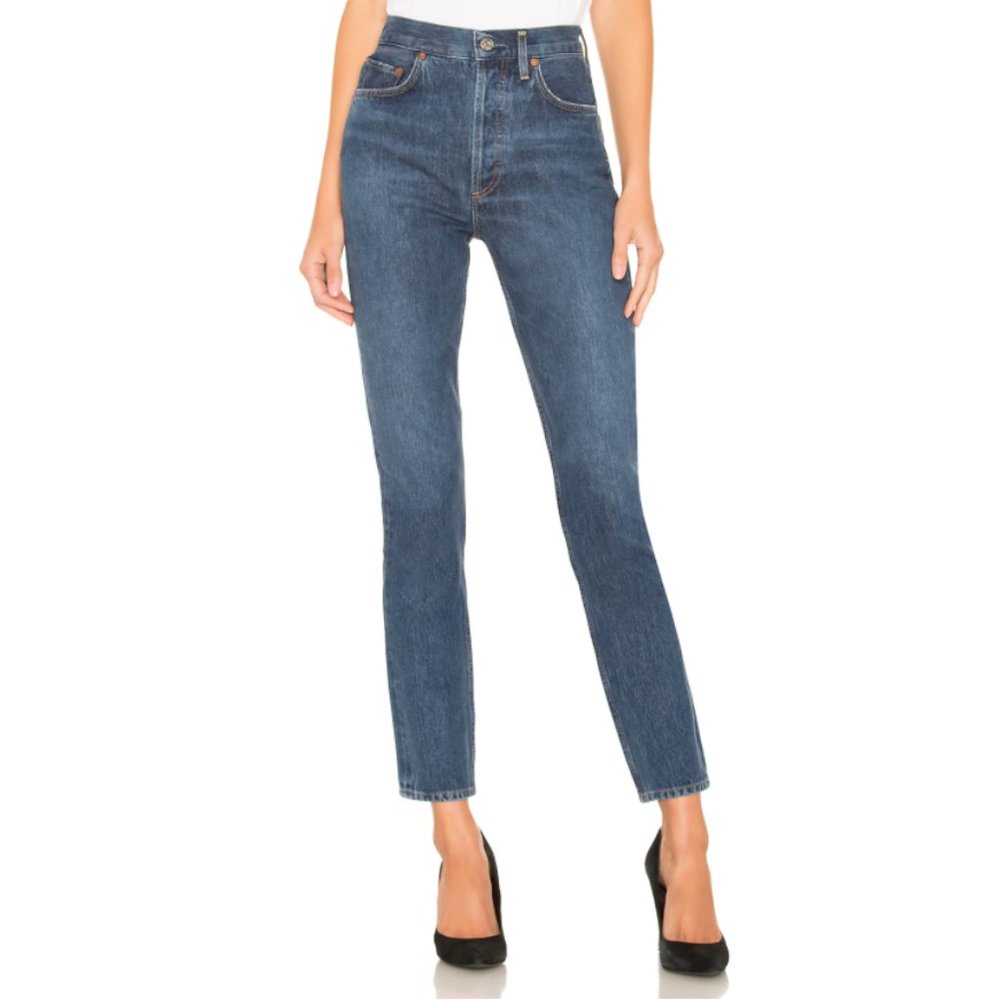 AGOLDE Remy High Rise Straight